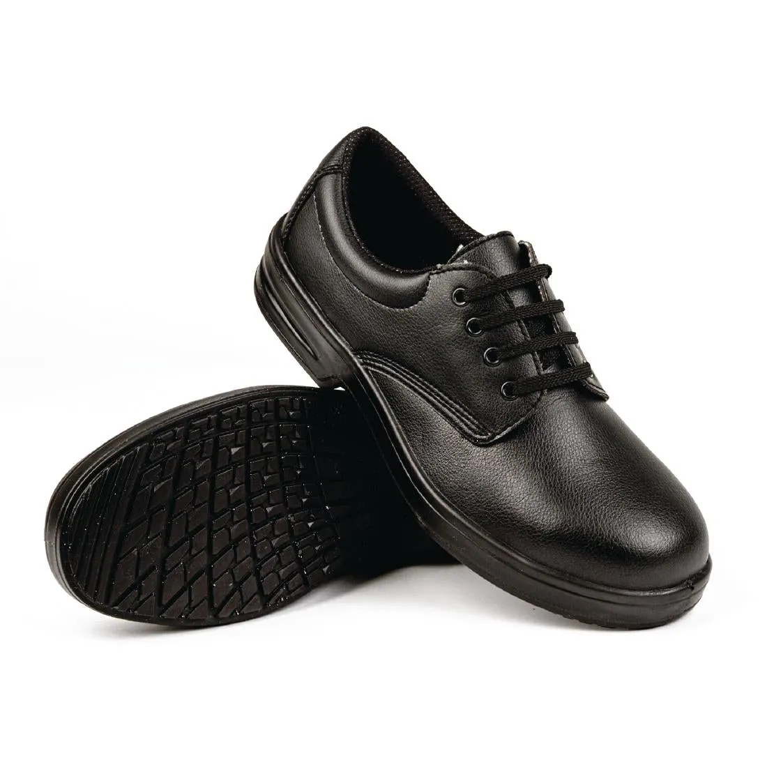 A844-42 Slipbuster Safety Lace Up Black 42