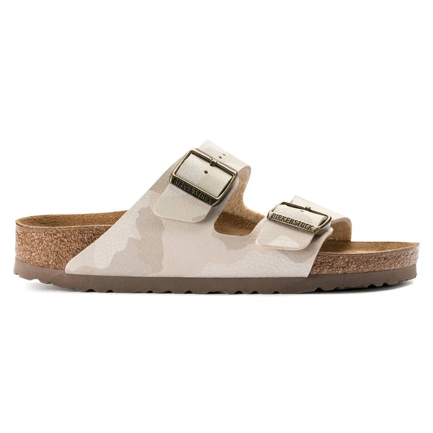 Birkenstock Women's Arizona - Desert Soil Camo Sand Birko-Flor