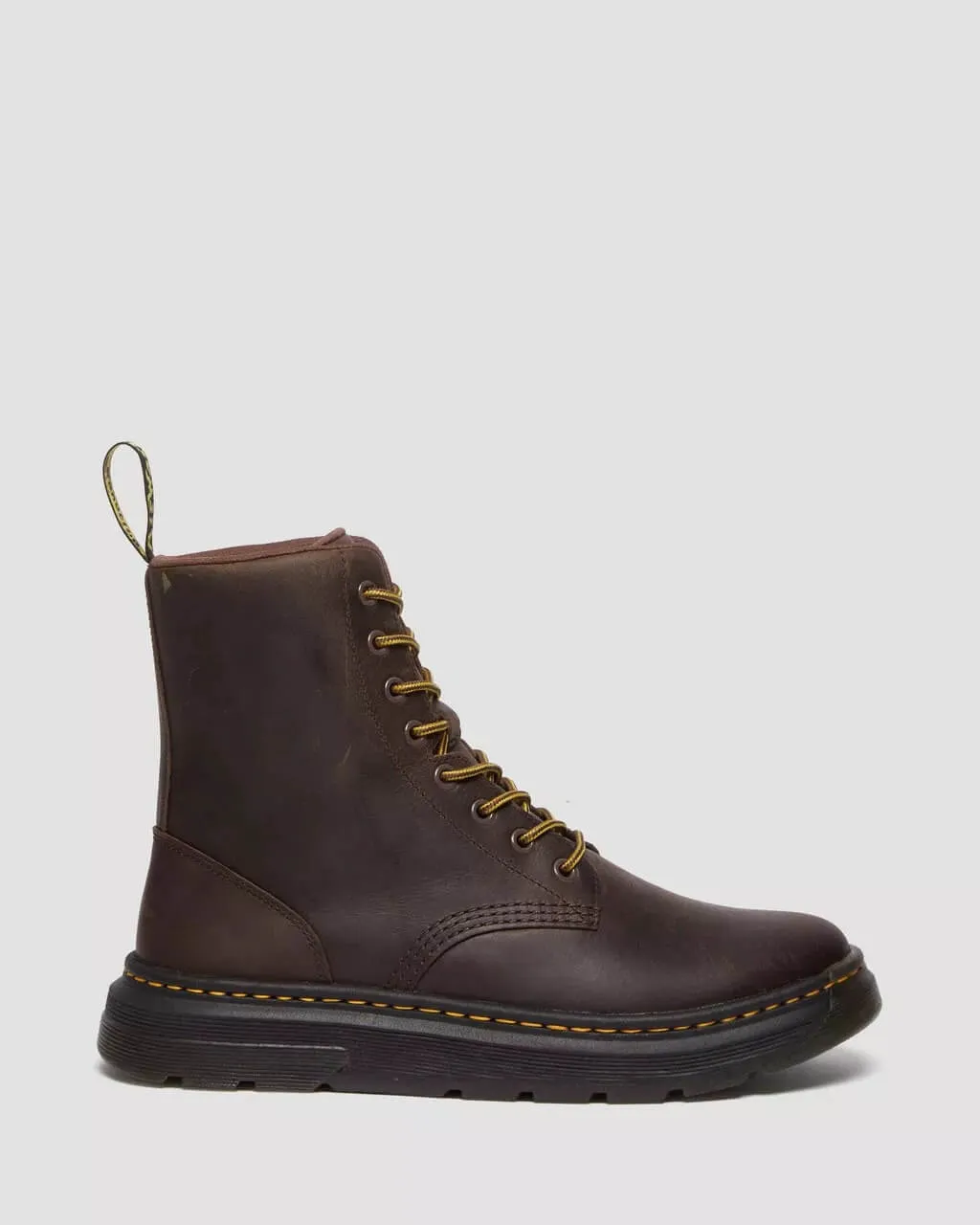 Boots Dr. Martens Crewson Crazy Horse Leather Everyday, dark brown