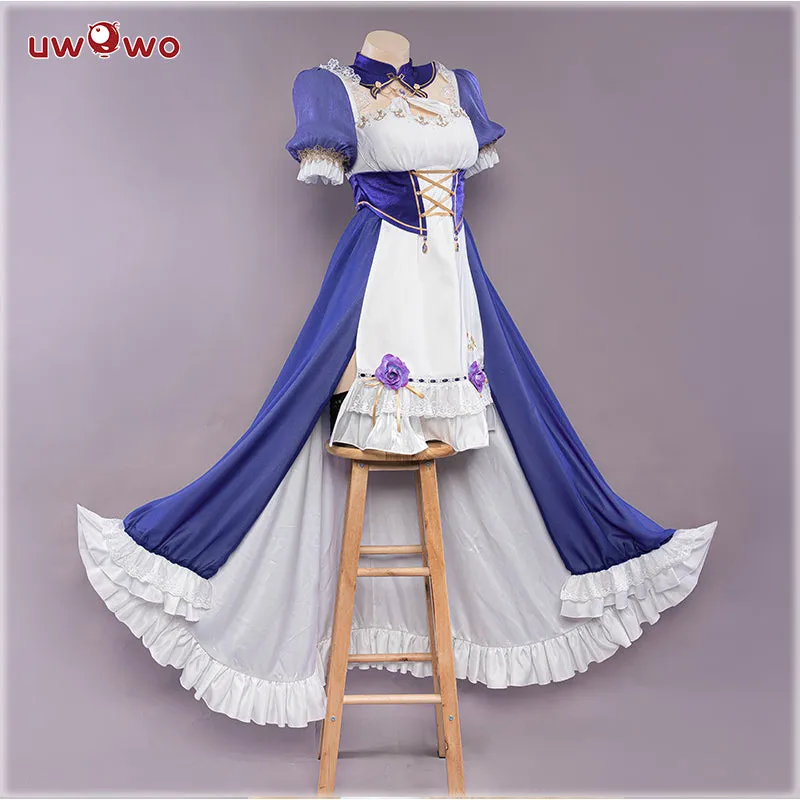 【Clearance】[Last Batch] Exclusive Uwowo Genshin Impact Fanart Lisa Maid Ver Cosplay Costume