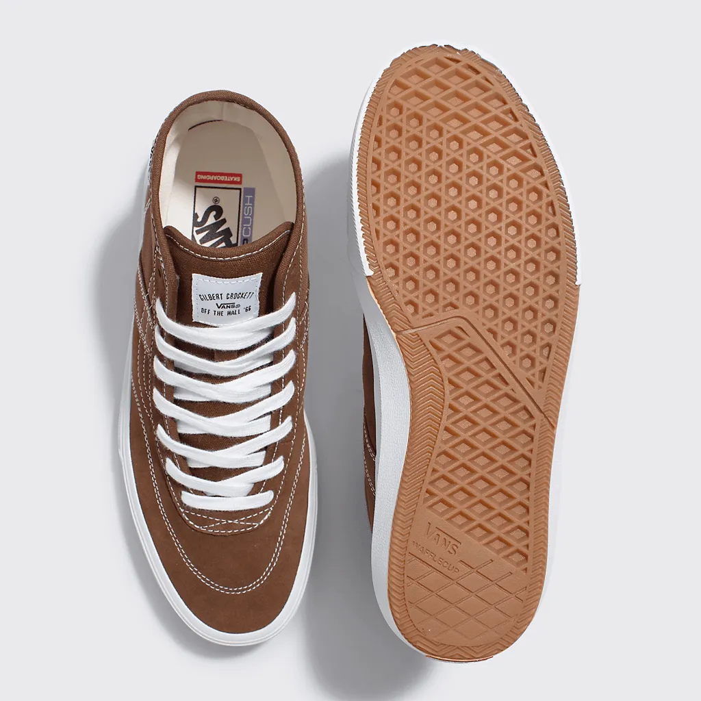 Crockett high decon shoes - Brown / White