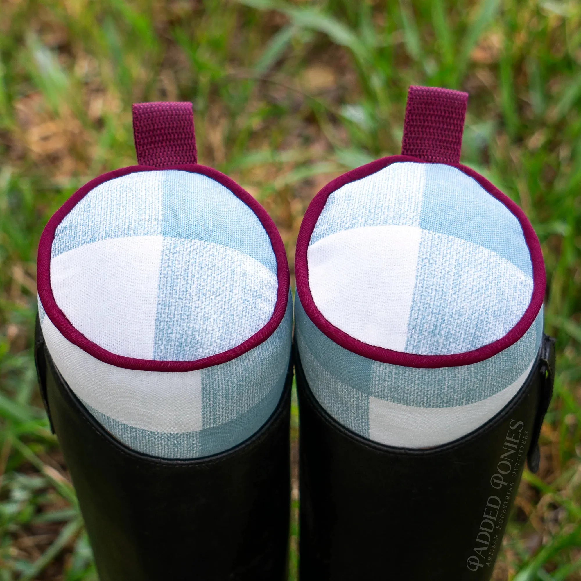 Custom Buffalo Plaid English Boot Trees