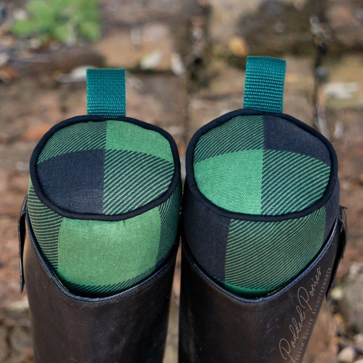 Custom Buffalo Plaid English Boot Trees