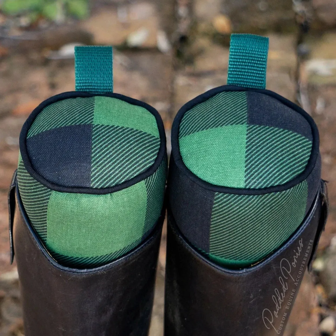 Custom Buffalo Plaid English Boot Trees