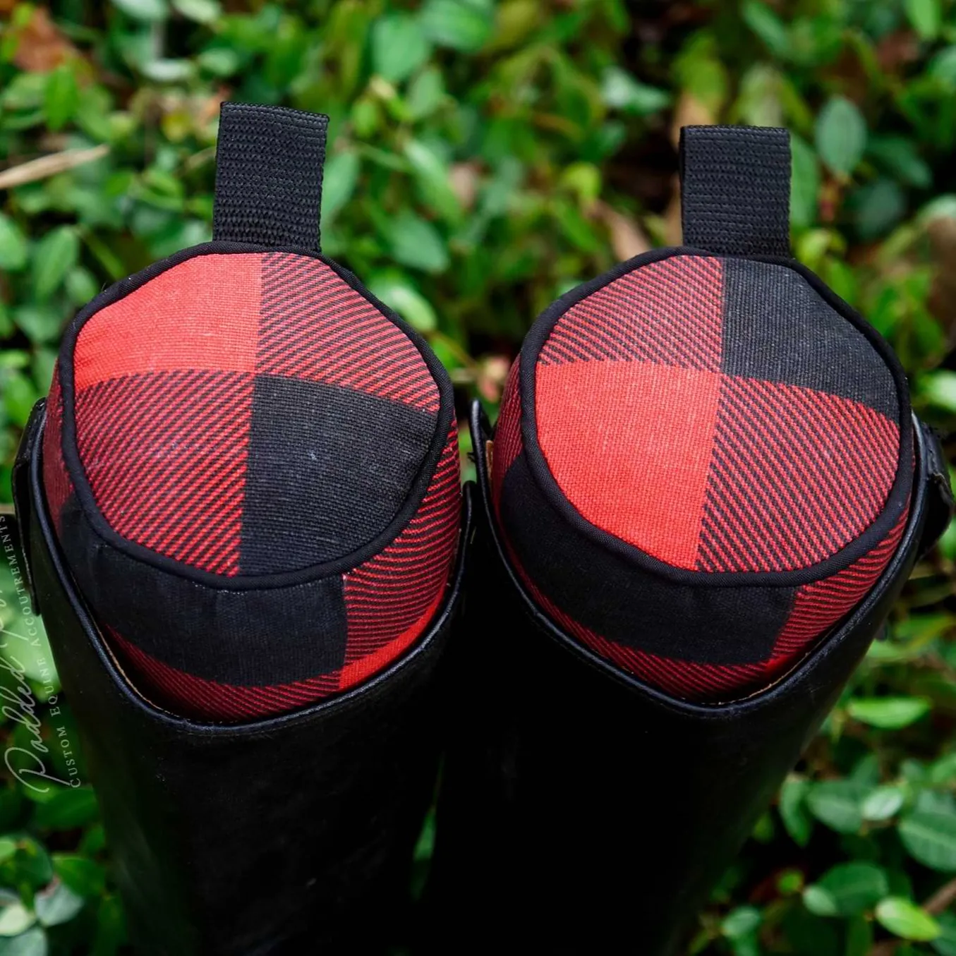 Custom Buffalo Plaid English Boot Trees