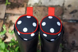 Custom Polka Dot Boot Trees