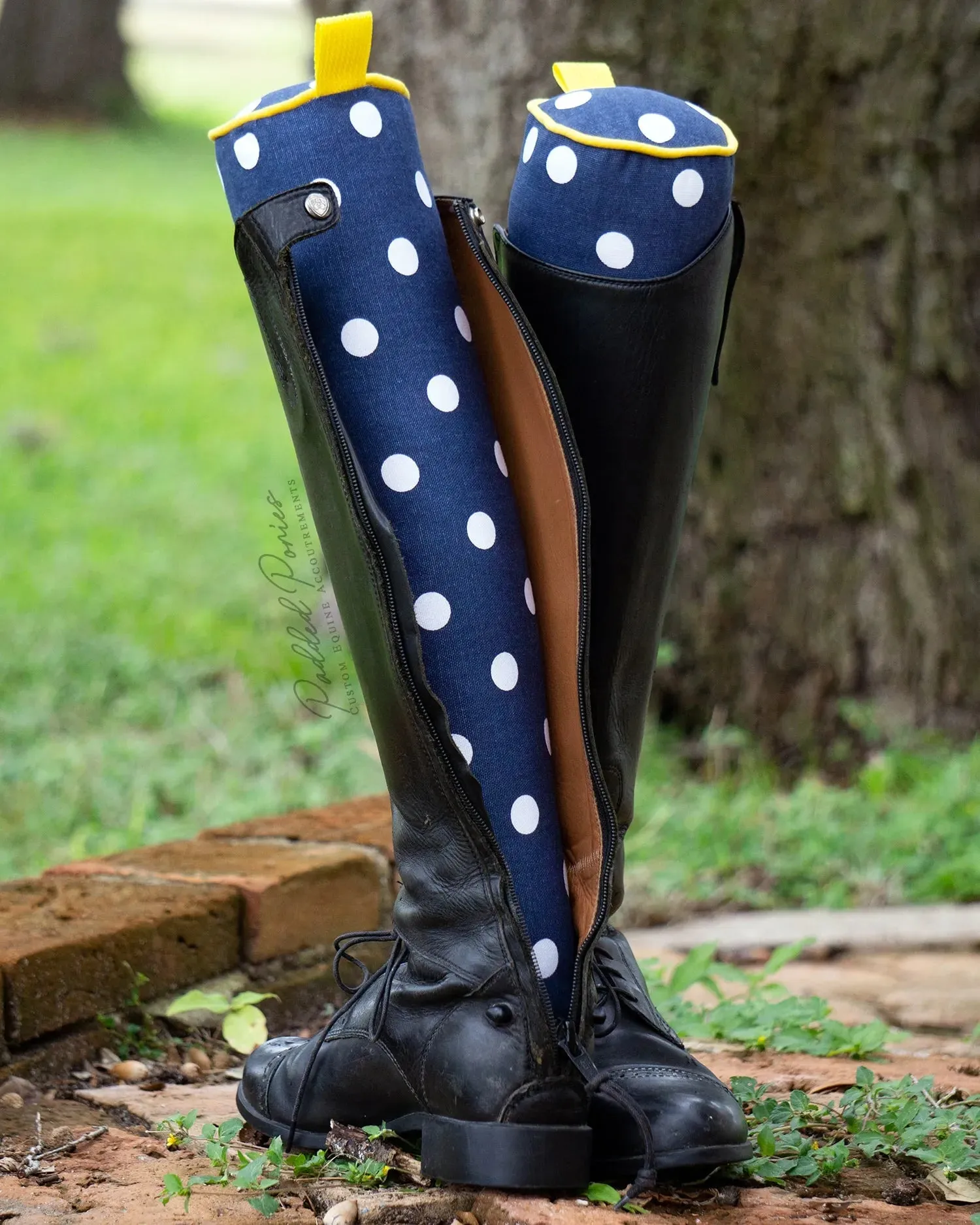 Custom Polka Dot Boot Trees