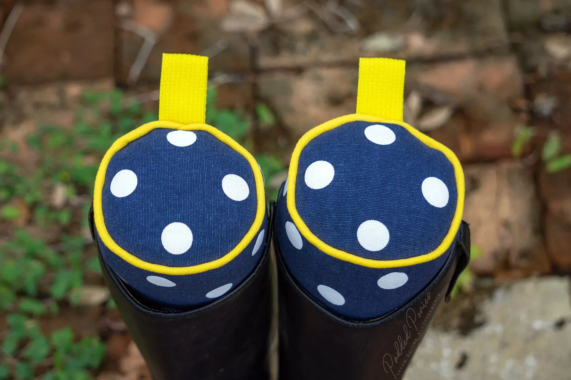 Custom Polka Dot Boot Trees