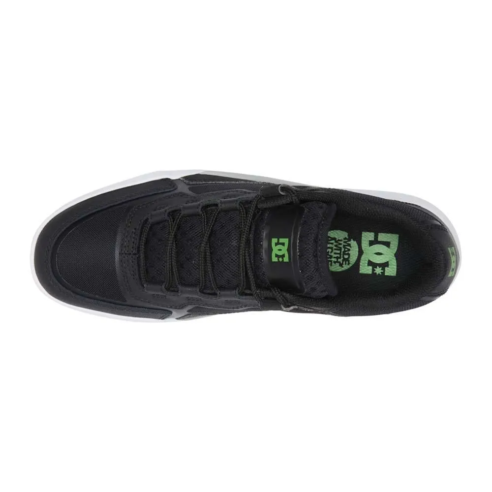 DC Shoe Co DC Metric Black Grey Green Skate Shoes