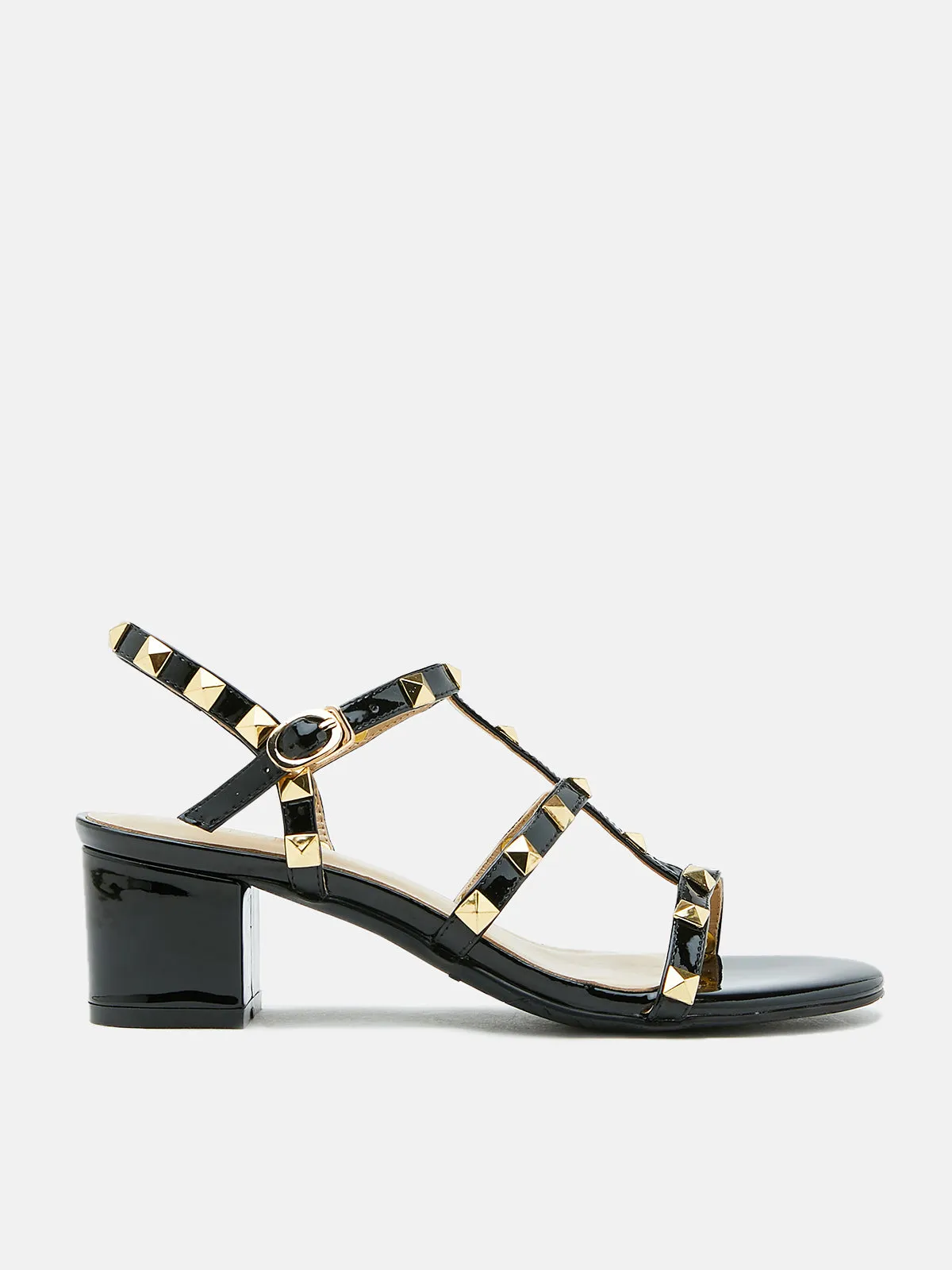 Dion Studded Slide Sandals