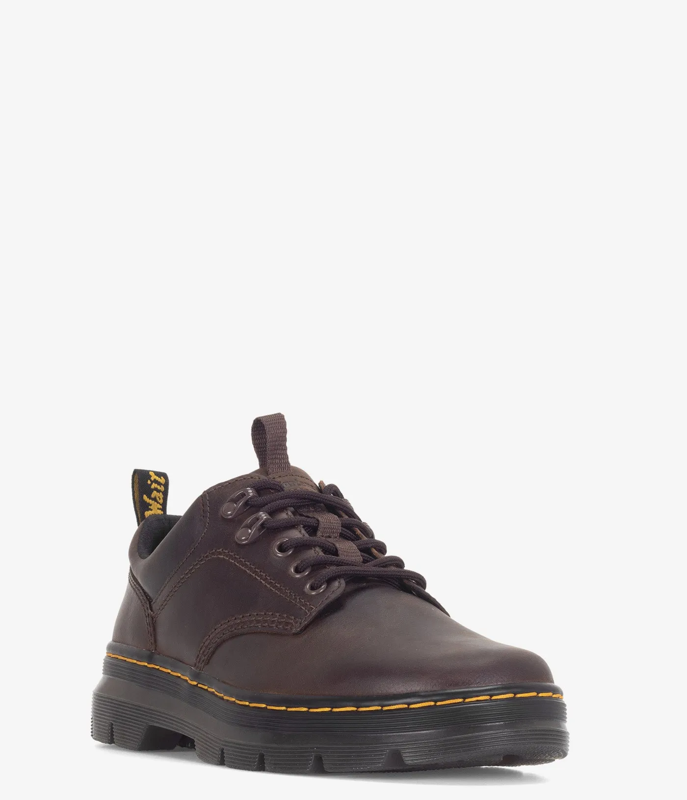 Optimized Title: Stylish Dr. Martens Reeder Utility Shoes in Durable Crazy Horse Leather