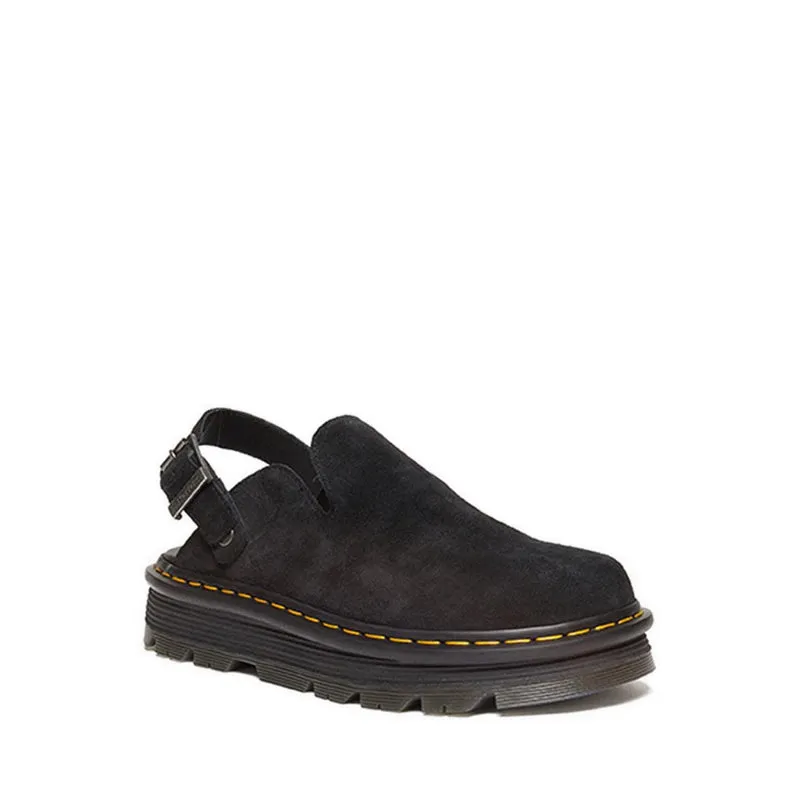 Dr. Martens Zebzag Suede Slingback Platform Mule