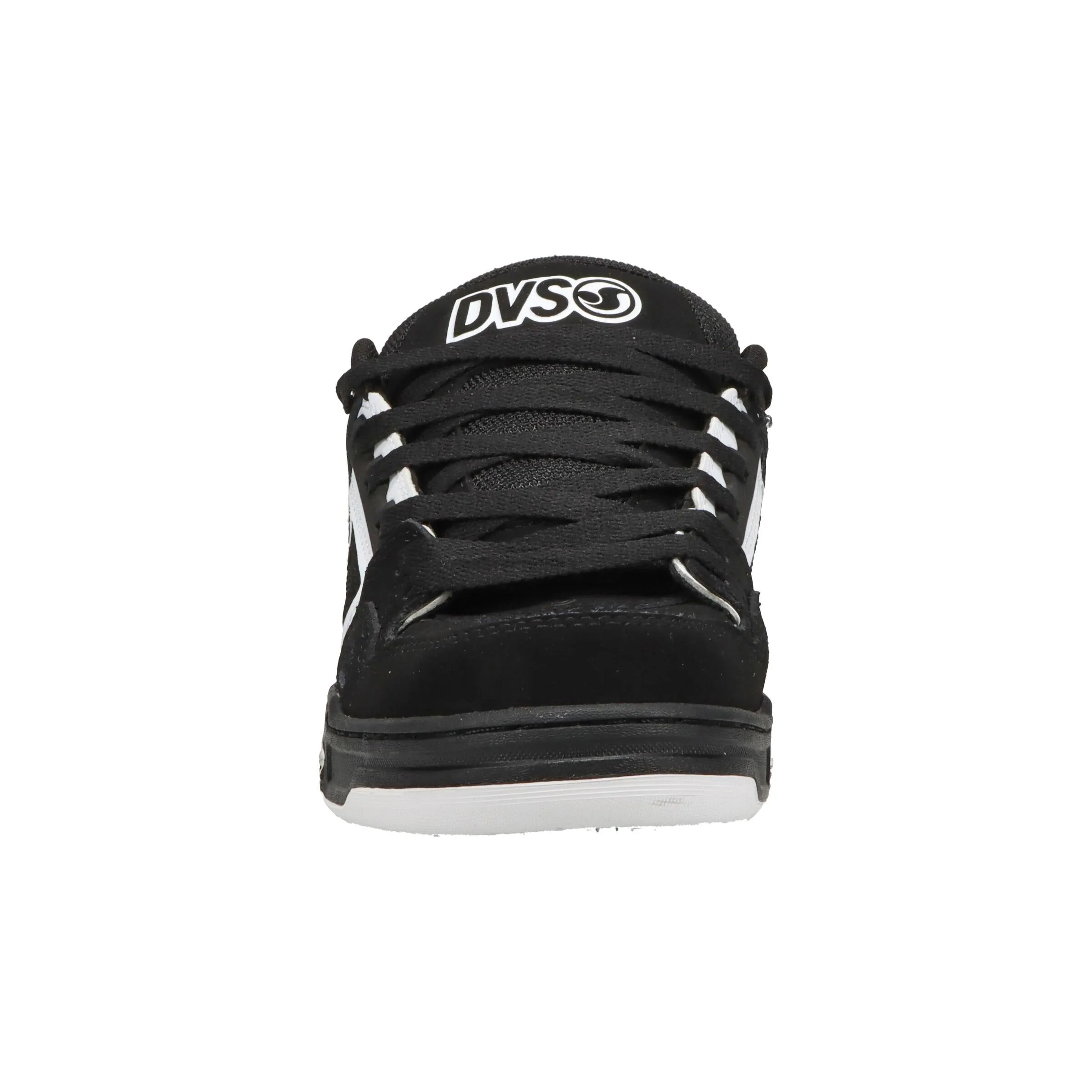 DVS Comanche Black White Leather