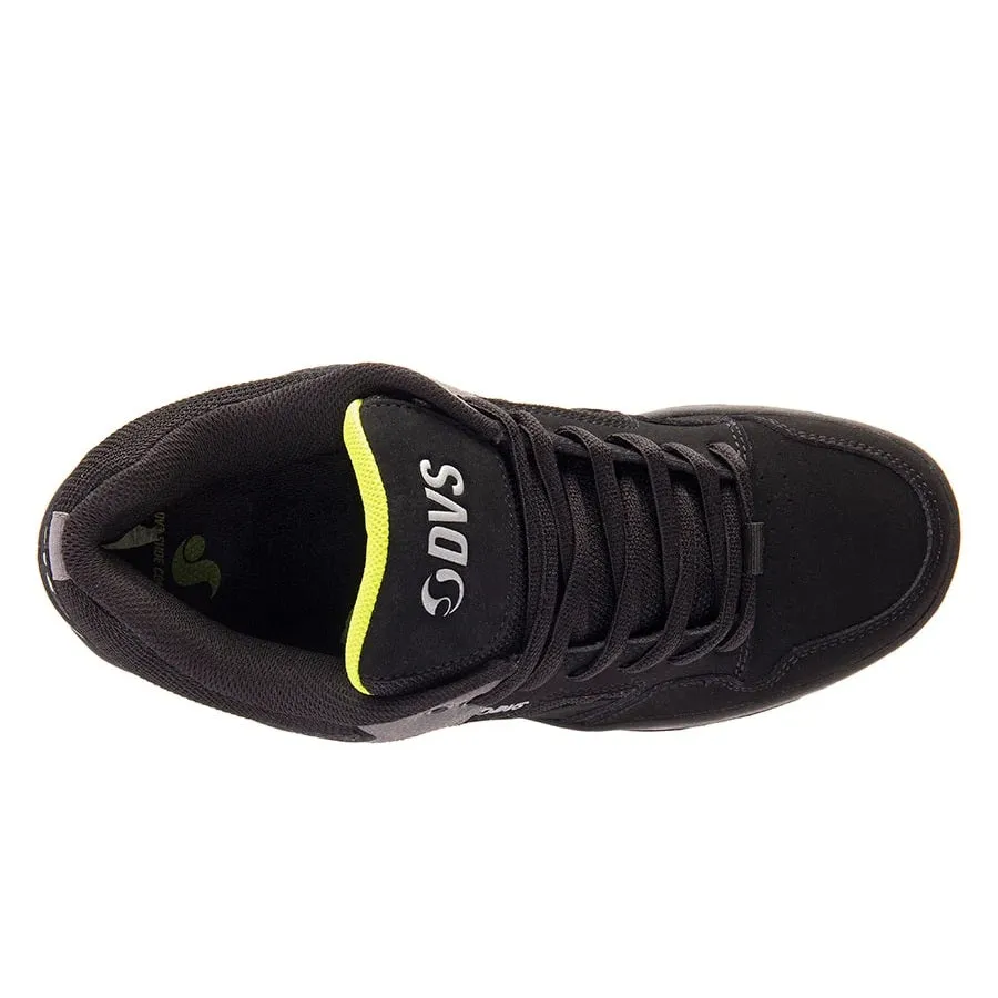 DVS Enduro 125 Black Charcoal Lime Nubuck