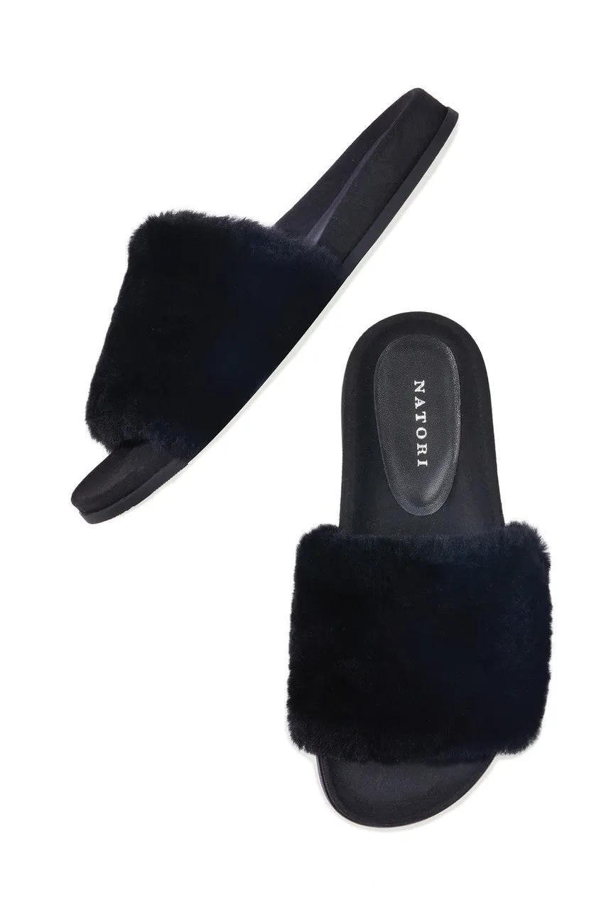 Habit Genuine Shearling Slide