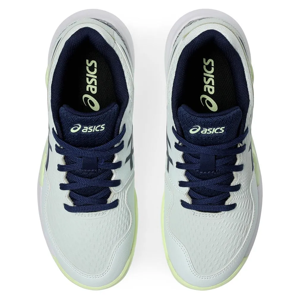 Juniors` Gel-Resolution 9 Tennis Shoes Pale Mint and Blue Expanse