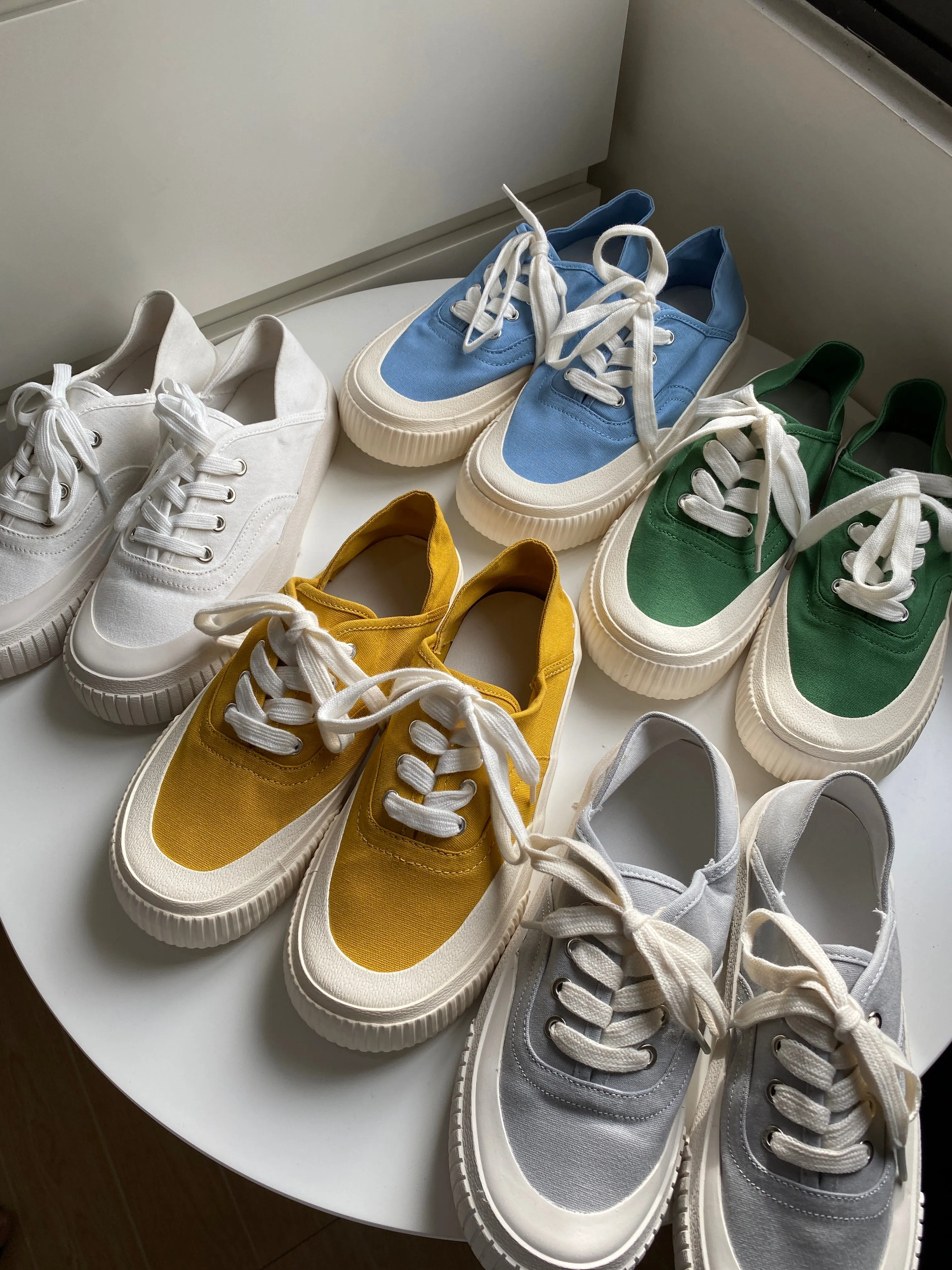 Low Top Canvas Sneakers