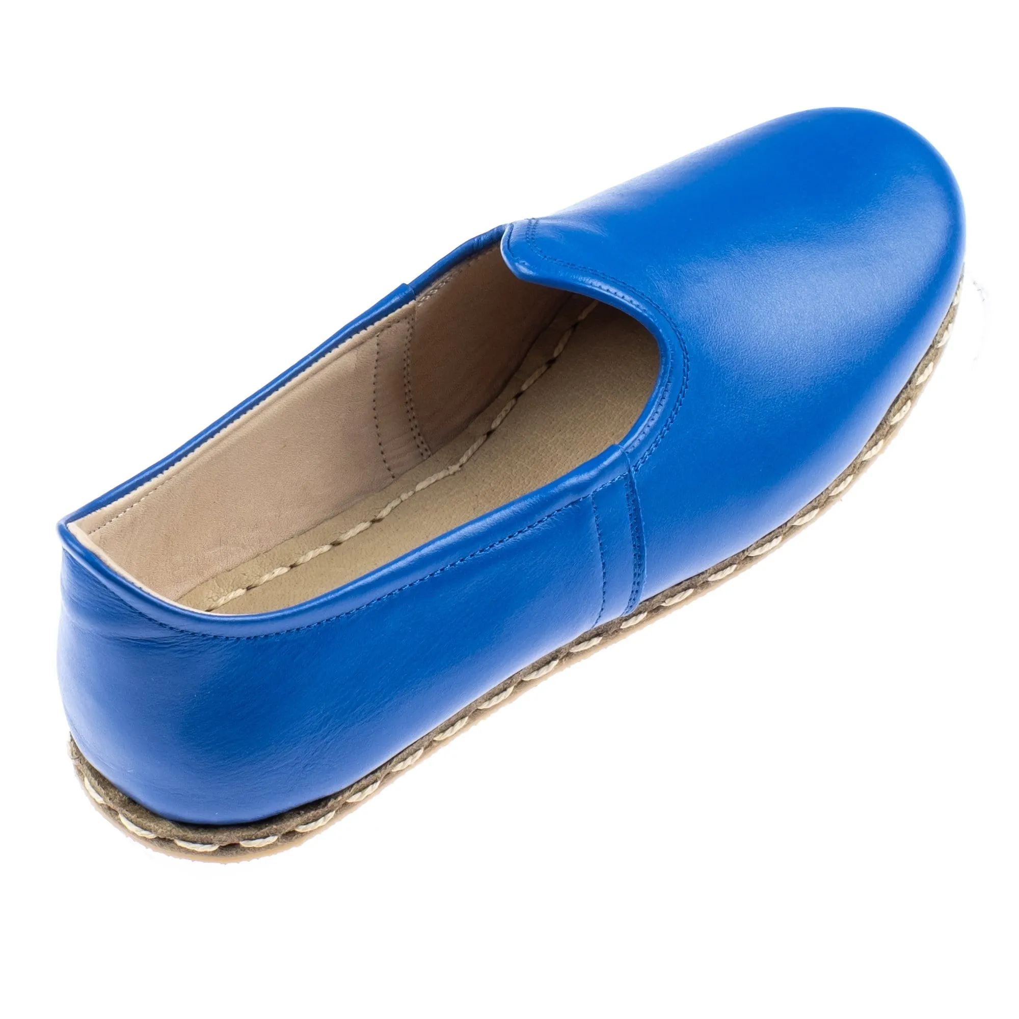 Men's Blue Slip On Shoes