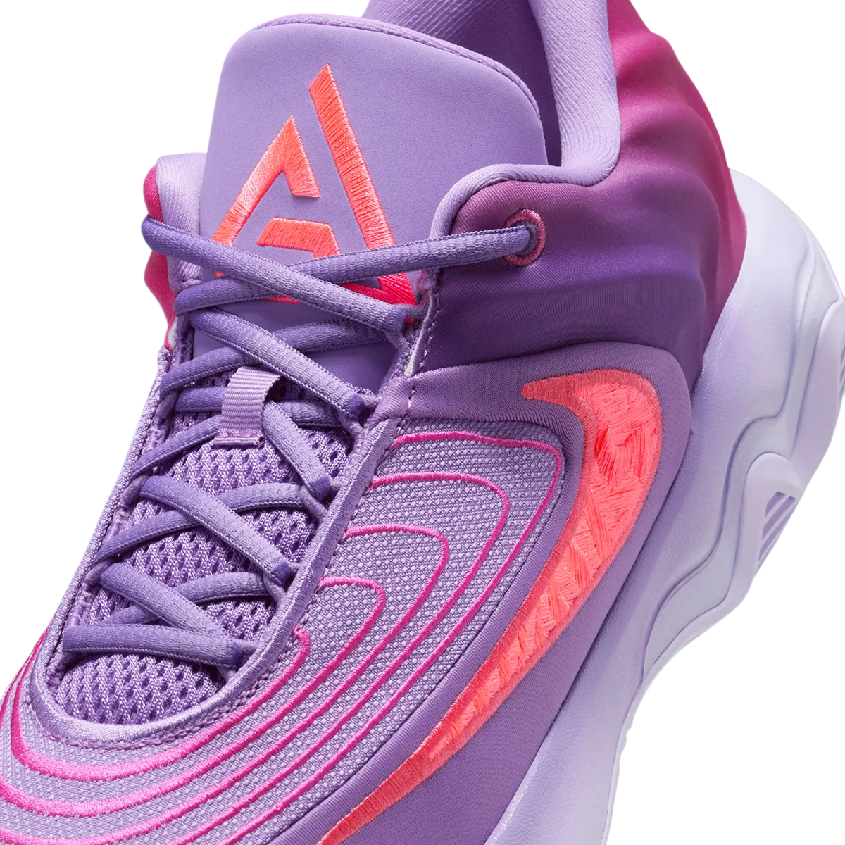 Nike Men's Giannis Immortality 4 Shoes - Black Raspberry / Hot Punch / Hot Fuchsia / Aster Pink