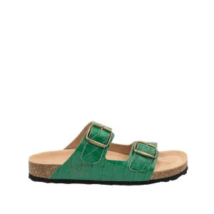 Plain Leather Sandal With Open Toe For Women - 1727 M Greco Tarvos