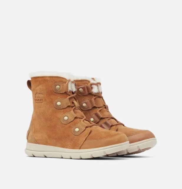 "Explorer Joan" Lace Up All Weather Boot | Camel, Quarry