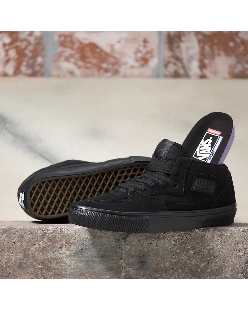 Skate Half Cab Shoes - Black/Black