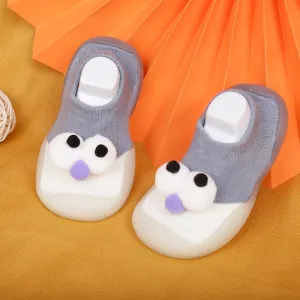 Slip-On Shoes 3D Eyes Grey