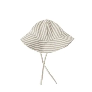 Sun Hat - Ash Stripe