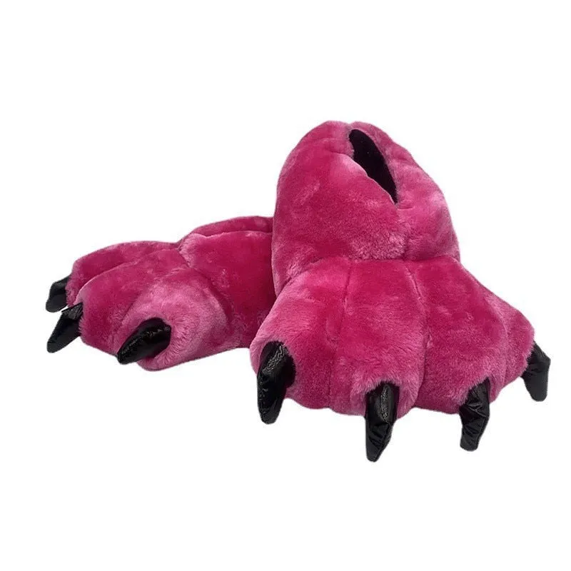 TEEK - Big Feet Fur Top House Shoes