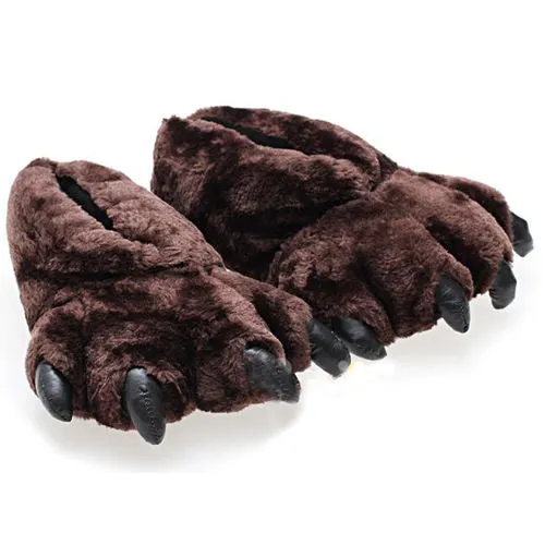 TEEK - Big Feet Fur Top House Shoes