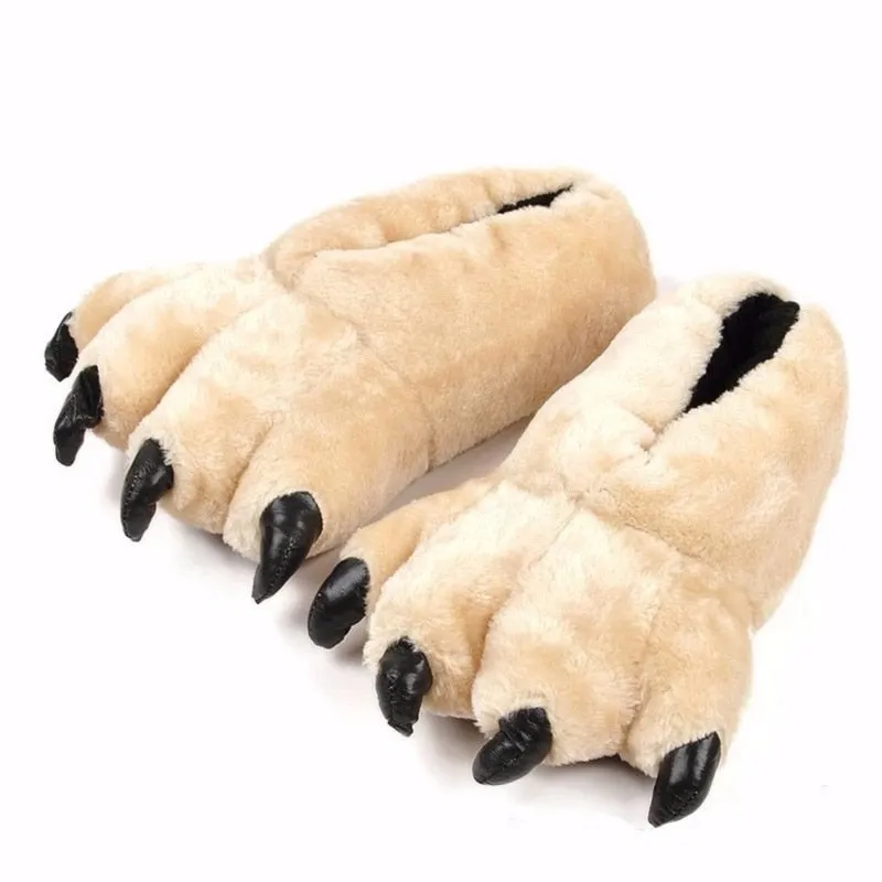 TEEK - Big Feet Fur Top House Shoes