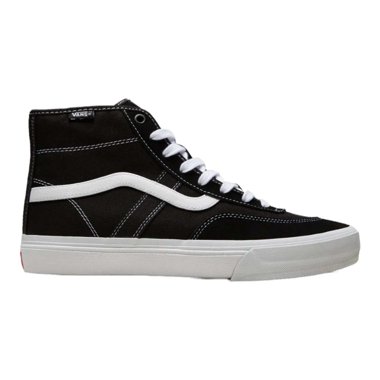 VANS CROCKETT HIGH BLACK/WHITE