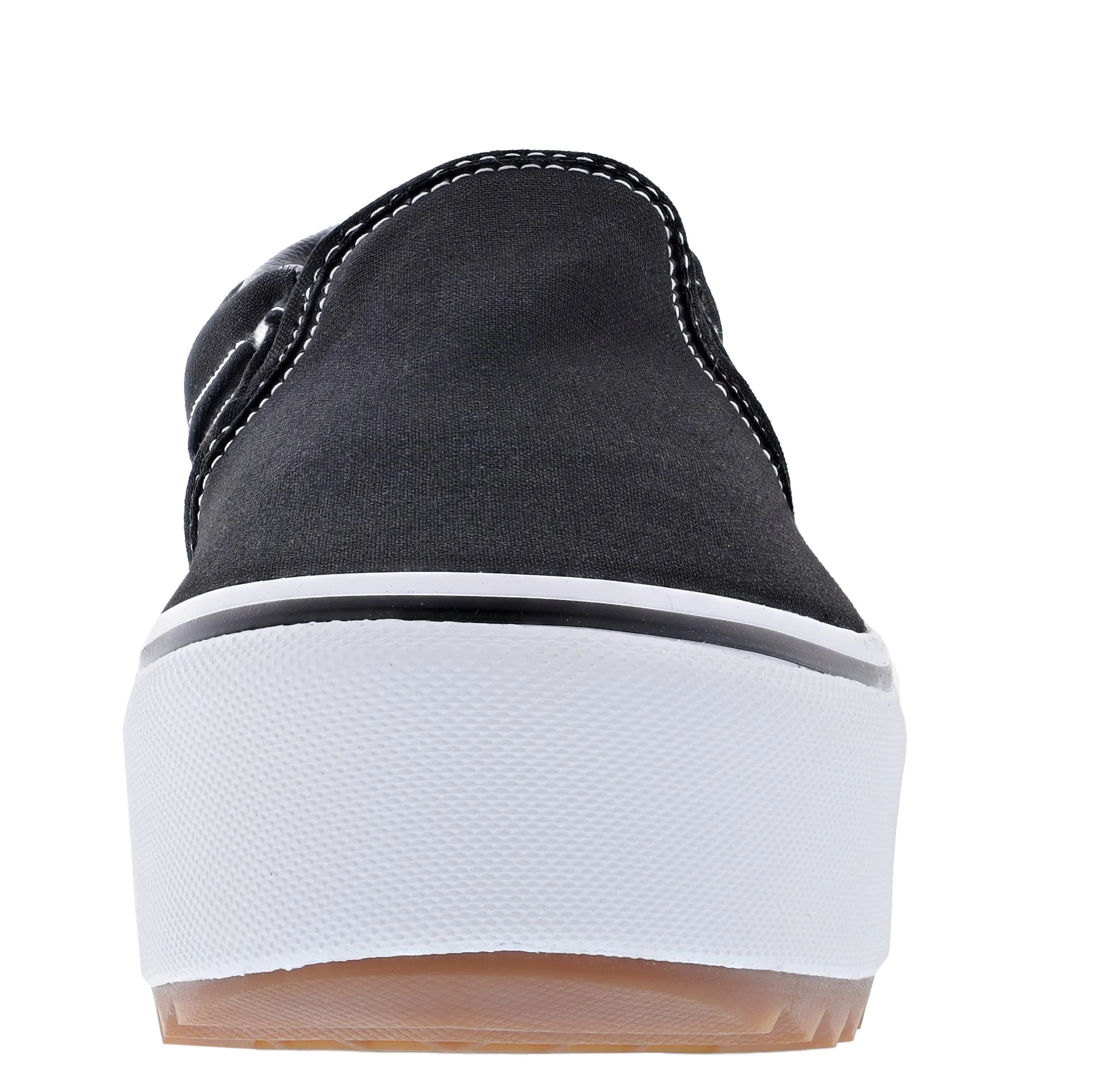 Vans Women's Asher ST Slip On Platform Shoes