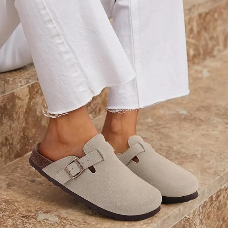 Versatile And Classic Style Suede Clogs