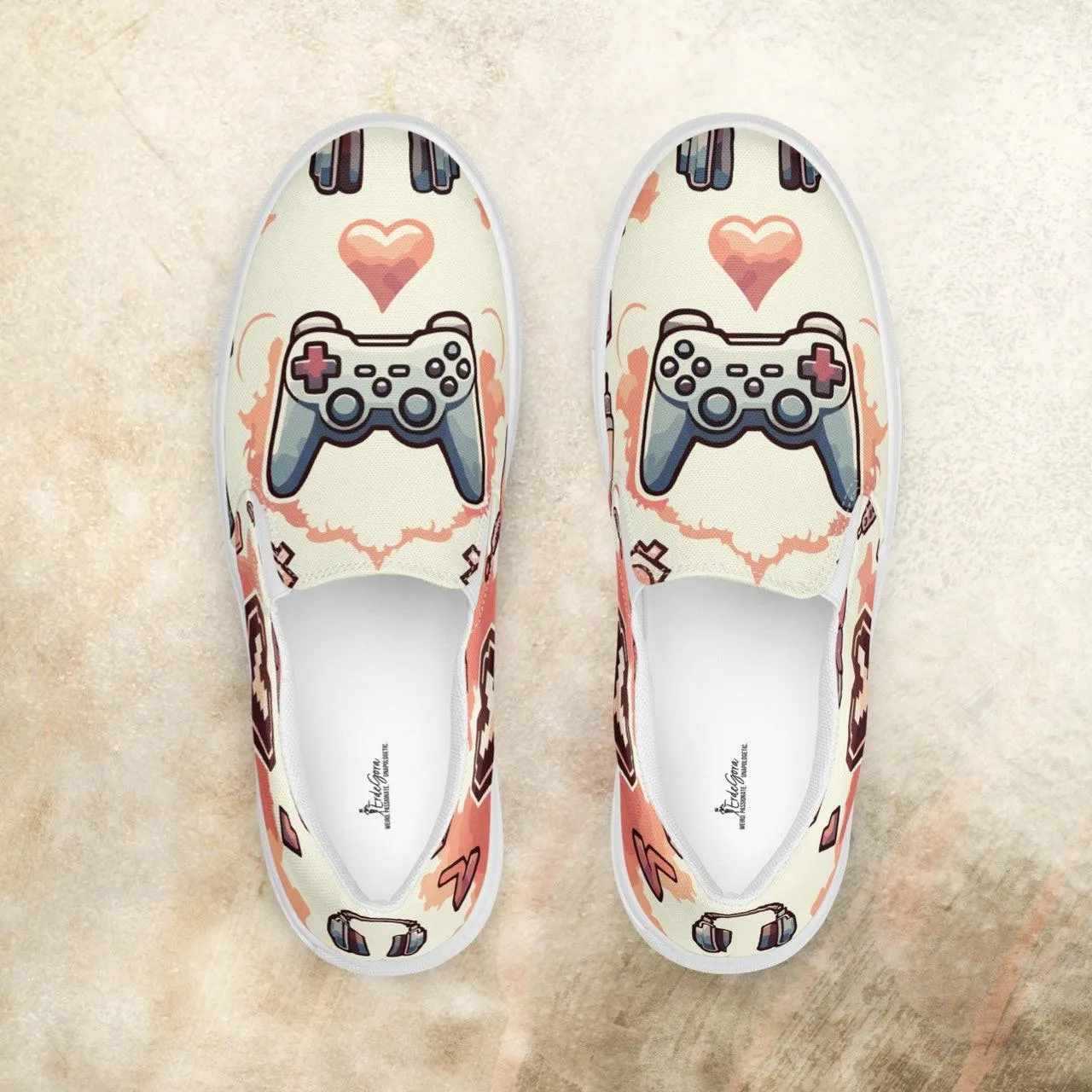 Women’s Slip-on Shoes Gamer Love